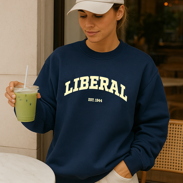 Limited Edition: True Blue Liberal Athletic Jumper
