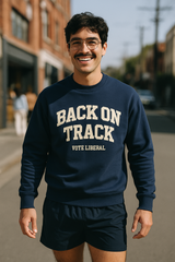 Limited Edition: Back on Track Navy Jumper